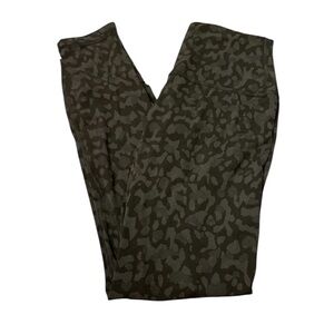 Lululemon Align Pant II 25” Formation Camo Deep Coal Multi Womens Size 6